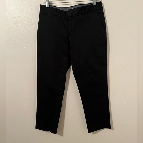 Banana Republic Black Ankle Length Pant with Stretch Size 4 - Picture 1 of 7
